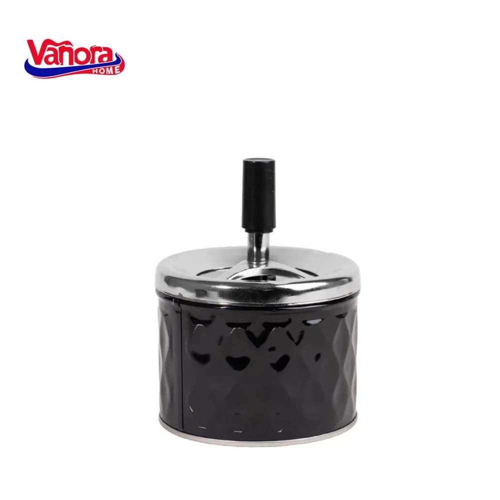 SCRUMIERA ANTI-VANT CU BUTON 9x11 CM — miniatură