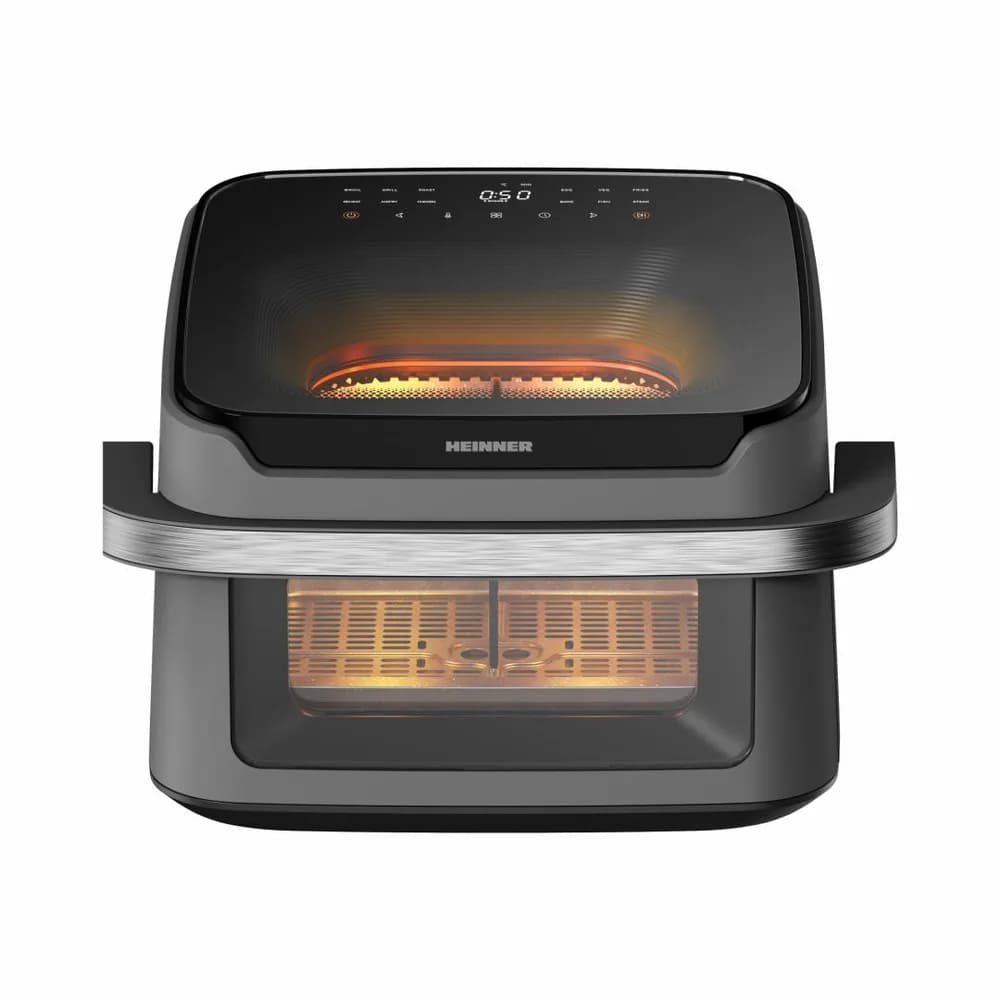 FRITEUZA DUBLA CU AER CALD HEINNER AirBake Revolution HAF-C10DB22GREY — miniatură
