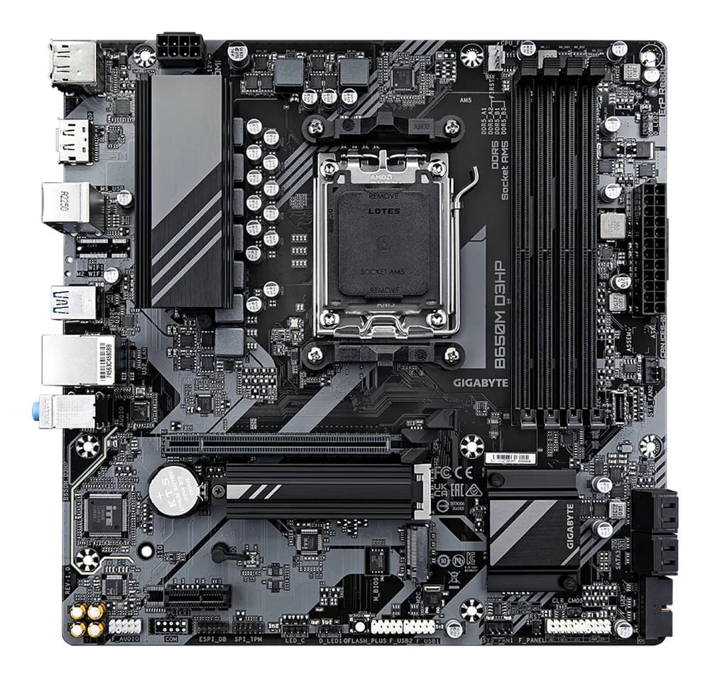 MB AMD B650 SAM5 MATX/B650M D3HP 1.3 GIGABYTE "B650M D3HP 1.3" — miniatură