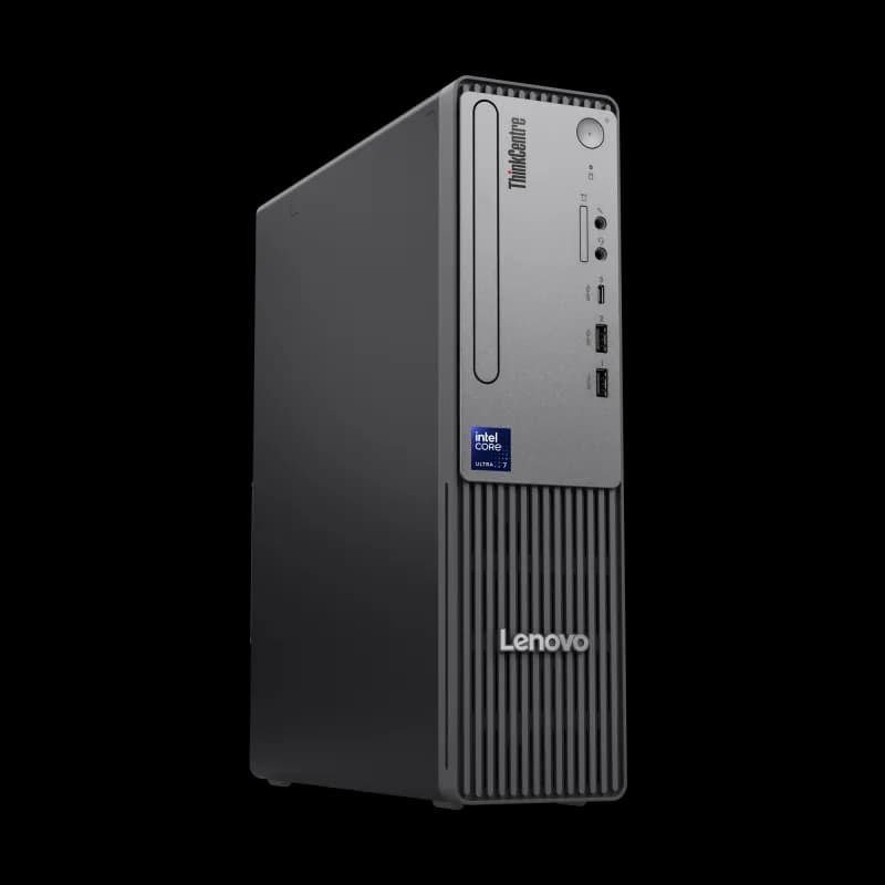 Desktop Business Lenovo ThinkCentre neo 50s Gen 6 cu procesor Intel Core Ultra 5 225 pana la 4.9 GHz, 16 GB DDR5, 512GB SSD, Intel Integrated Graphics, Fara OS, Black