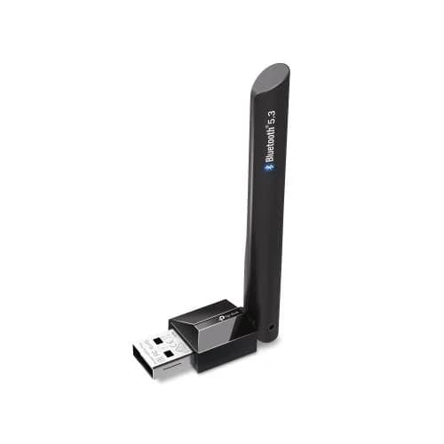 TP-LINK Adaptor USB Nano Bluetooth 5.3, Bluetooth 5.3, compatibilă cu Windows 11/10/8.1/7, dimensiuni 3.19 × 1.65 × 0.66 in (81 × 42 × 16.8 mm) — miniatură