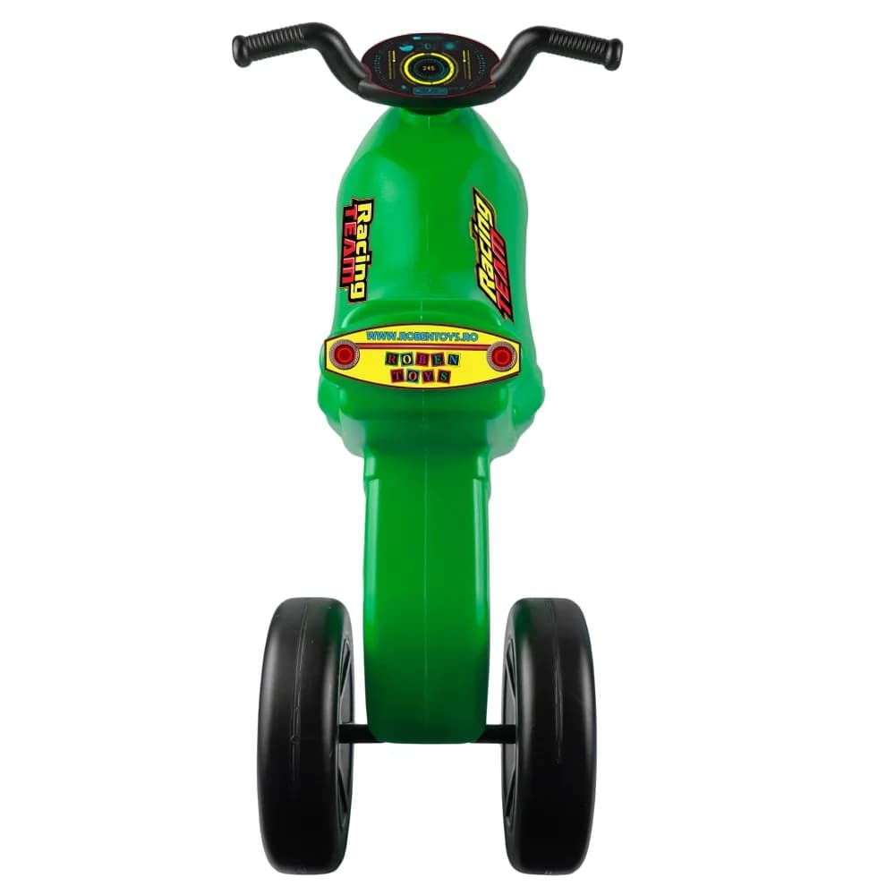 Motocicleta fara pedale, verde - ROBENTOYS — miniatură