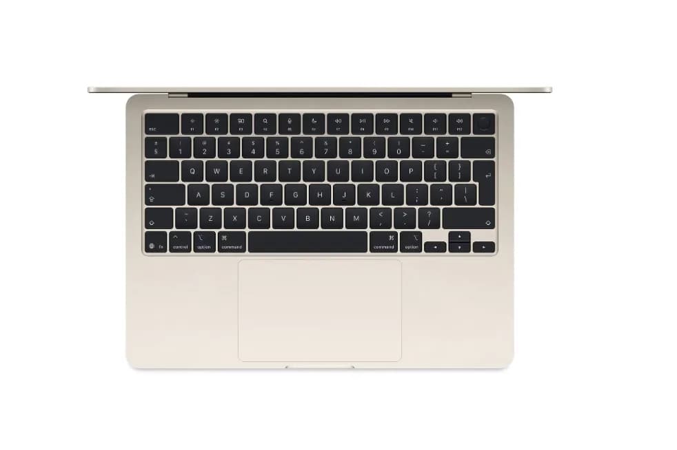 MacBook Air 13.6" Retina/Apple M5 (CPU 10-core, GPU 10-core, NeuralEngine16-core)/16GB/2TB - Starlight - INT KB - 70W ADAPTER- 2026 (CTO from MDHC4RO/A) — miniatură