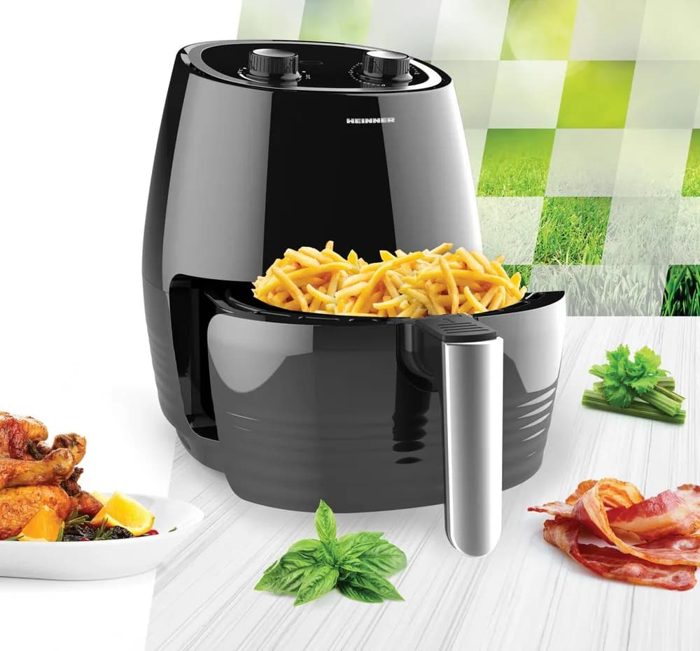 FRITEUZA CU AER CALD HEINNER HAF-1250BK — miniatură