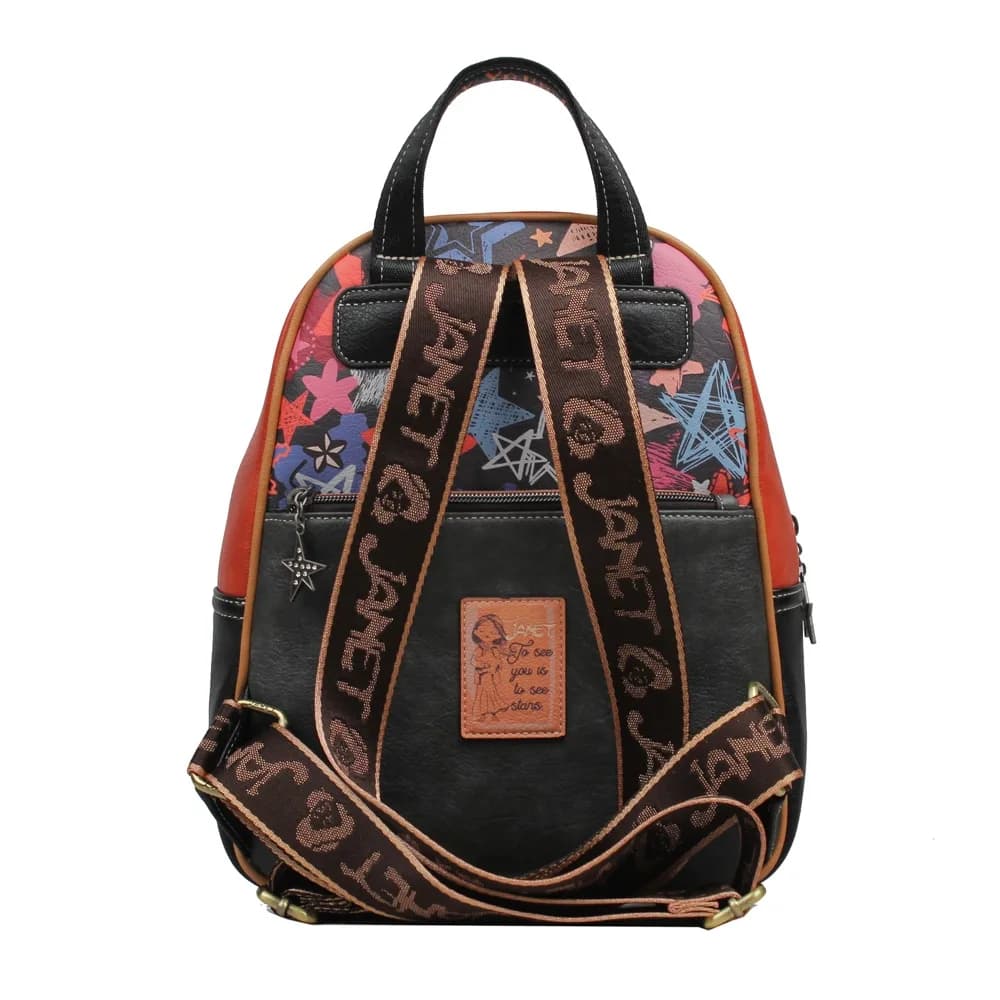 Rucsac dama, 23x30x15 cm, Janet in Paris — miniatură