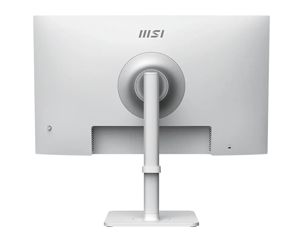 Monitor IPS LED MSI 27" Modern MD272UPHW, UHD (3840 x 2160), HDMI, DisplayPort, Boxe, Pivot (Alb) "Modern MD272UPHW" — miniatură