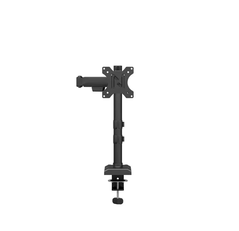 Brat monitor Neomounts DS60-600BL1; pentru display-uri cu diagonale 10"-32", sistem de prindere VESA 75x75~100x100, greutate maxima suportata 8kg, full motion, tilt +45°, swivel 90°, rotate 180°, distanta fata de perete 172-496mm; culoare negru. — miniatură