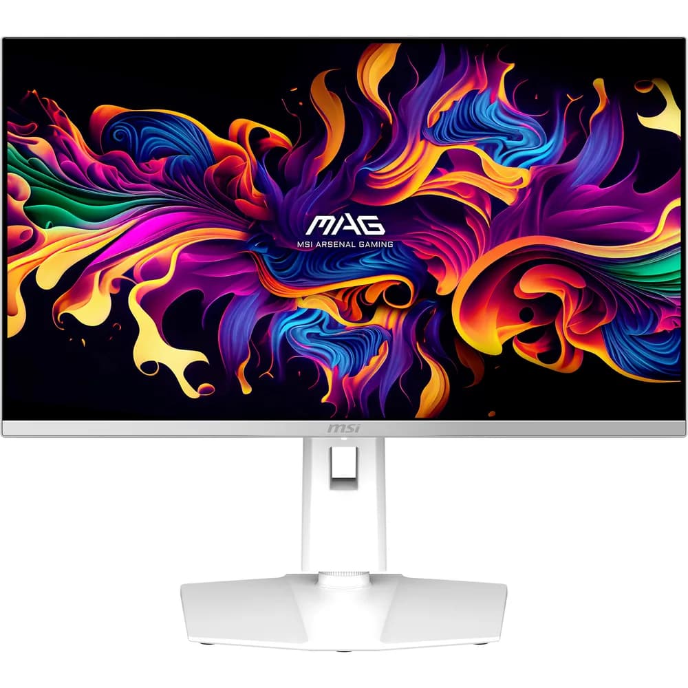 Monitor Gaming QD-OLED MSI 26.5" MAG 272QPW QD-OLED X28, WQHD (2560 x 1440), HDMI, DisplayPort, Pivot, 280 Hz, 0.03 ms (Alb) "MAG 272QPW QD-OLED X28" — miniatură