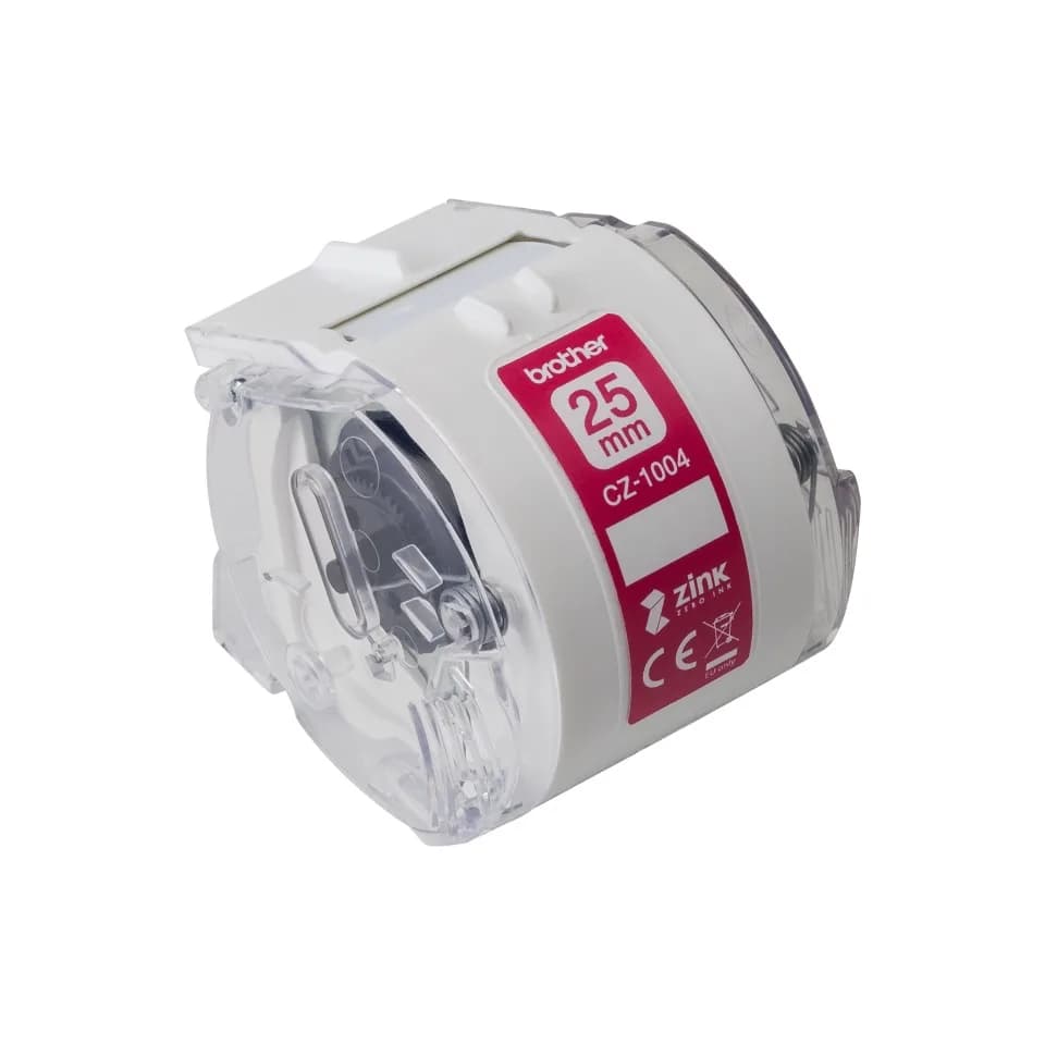 Banda Continua Hartie Original Brother Color, CZ1004, pentru VC-500W, 25mm x 5m, incl.TV 0 RON, "CZ1004"