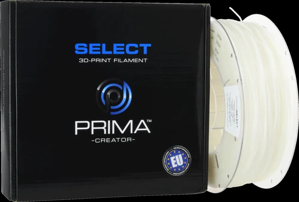 Filament PrimaCreator PrimaSelect TPU 85 A – 1,75 mm, 1 kg (PS-TPU85A-175-1000-BK) — miniatură