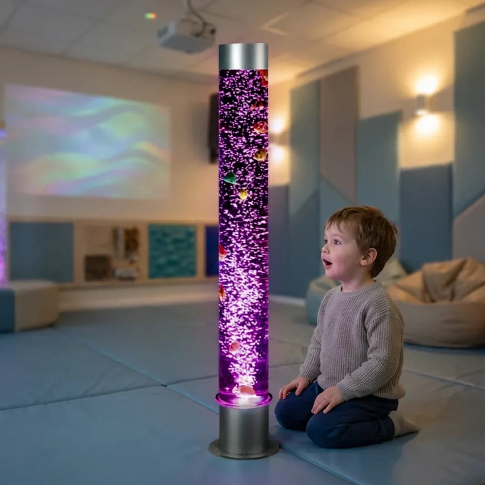 Tub cu Bule 120 cm x 12 cm cu Peștișori și Telecomandă (include Suport)
