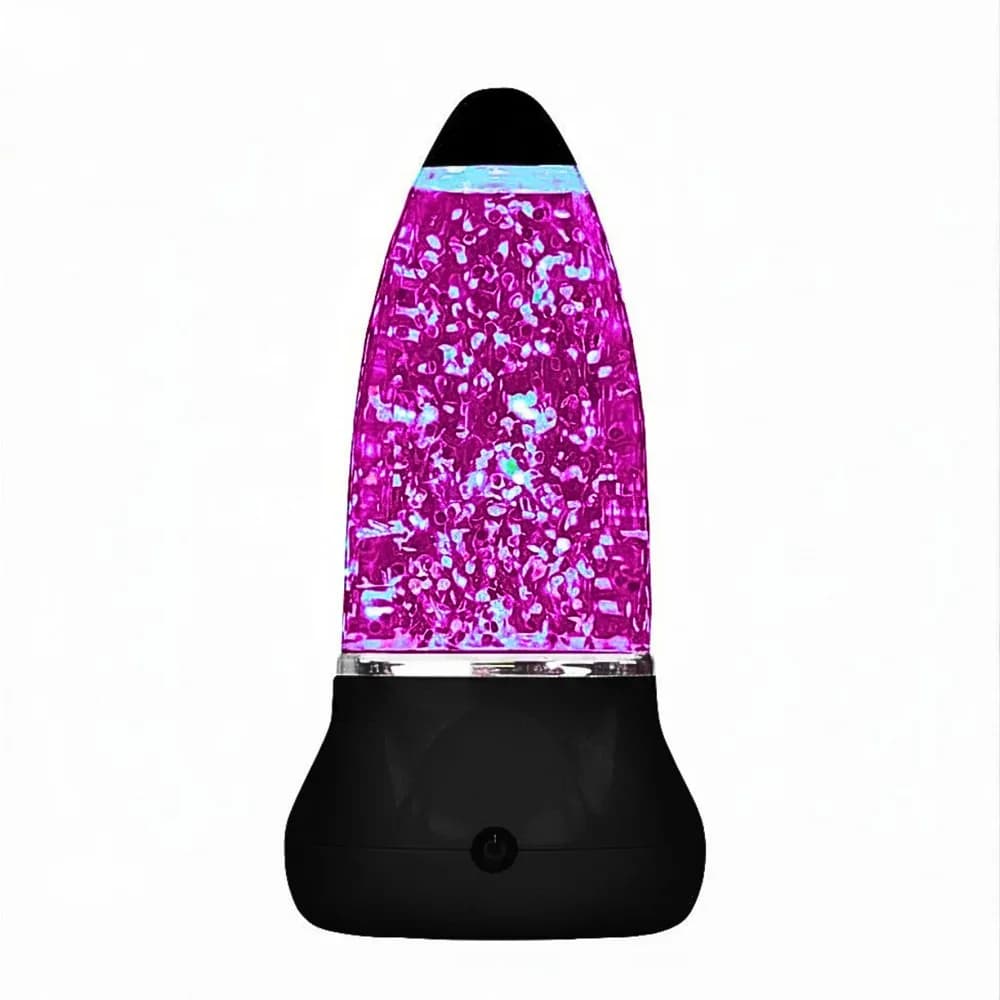 Lampa senzoriala vulcan cu sclipici — miniatură