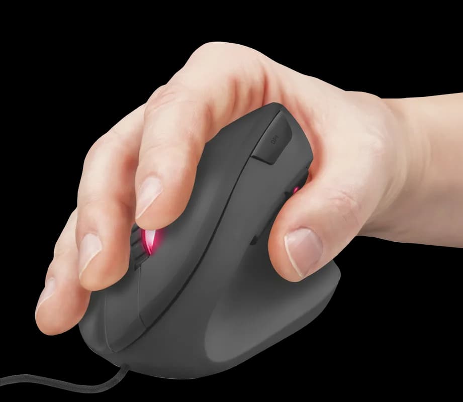 Mouse Gaming Trust GXT 144 Rexx, 10000 dpi, negru — miniatură