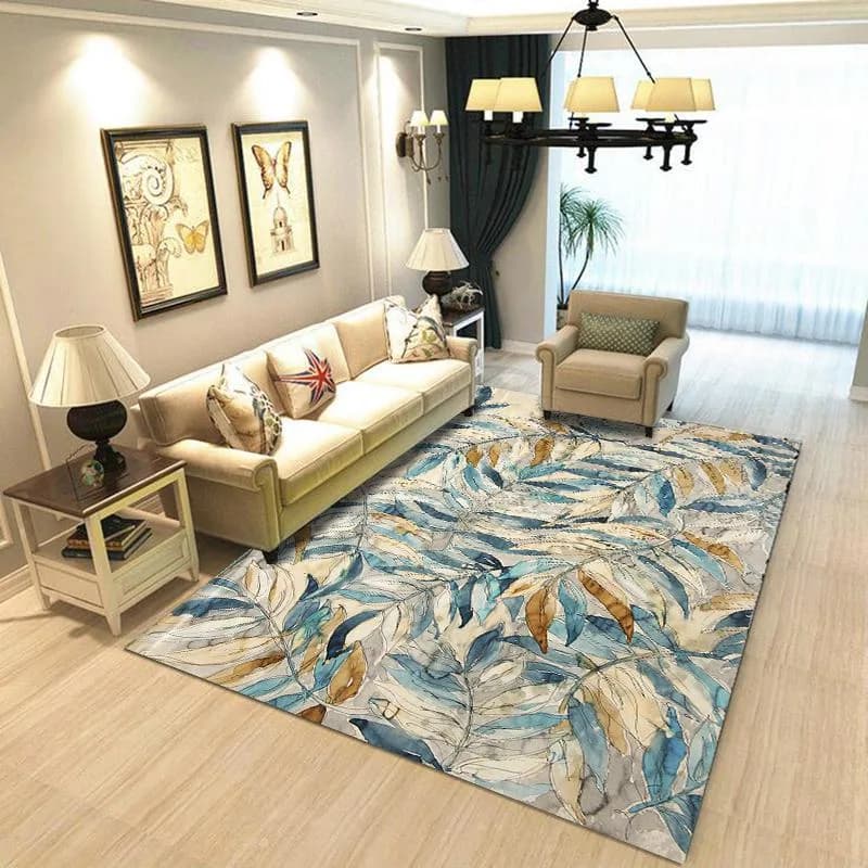 Covor Heinner cu print digital 3D 160x230 cm Leafs — miniatură