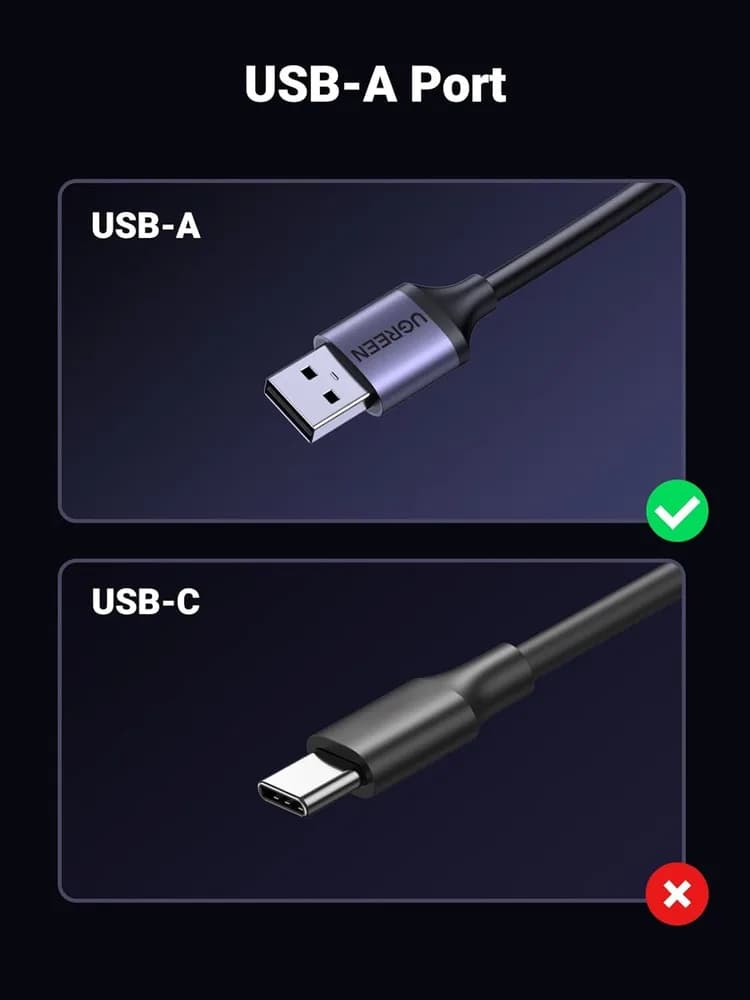 ADAPTOR RETEA Ugreen, "CM648" USB 3.0 to 2.5G RJ-45 LAN Adapter, LED, metalic, gri "25051" - 6941876220519 — miniatură