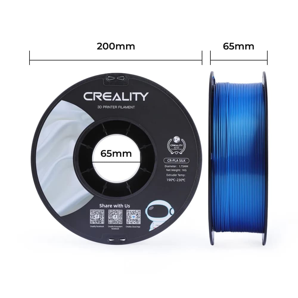 Filament Creality CR-PLA Silk – 1,75 mm – 1 kg (3301120014) — miniatură