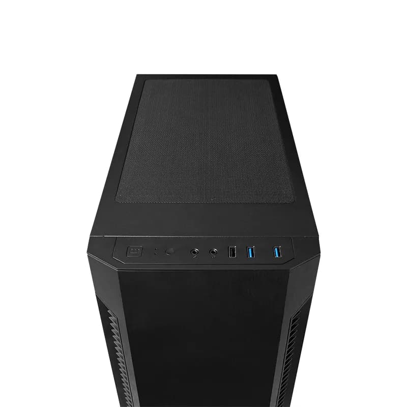 CARCASA CHIEFTEC ELOX, Middle Tower, Mini ITX, mATX, ATX, fara sursa, USB 3.0 x 2, USB 2.0 x 1, Jack 3.5mm x 2, mesh, "AS-01B-OP" — miniatură