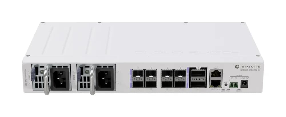 NET ROUTER/SWITCH 8PORT SFP28/CRS510-8XS-2XQ-IN MIKROTIK "CRS510-8XS-2XQ-IN"