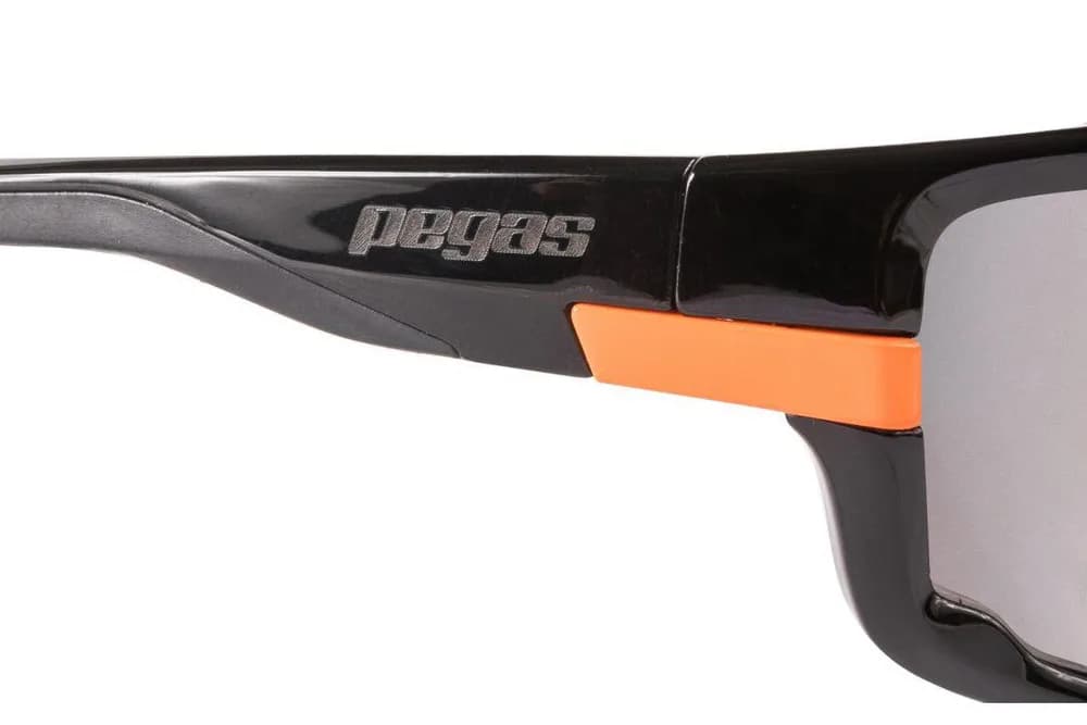 Ochelari De Soare Pegas Sport Negru cu Portocaliu — miniatură