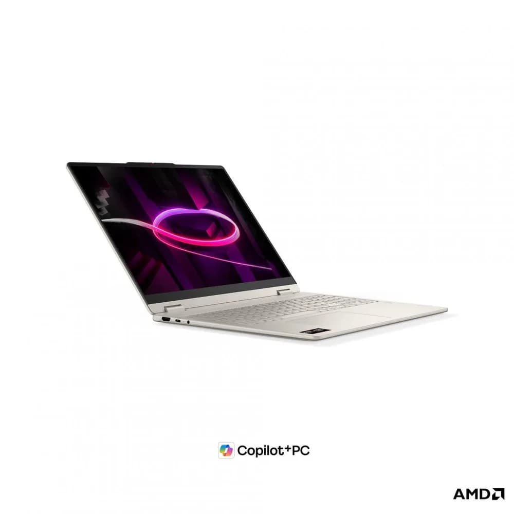 Laptop Consumer Lenovo Yoga 7 2-in-1 16AGP11 Copilot+ PC, cu procesor Ryzen AI 7 445, 16'' OLED, 24 GB LPDDR5x, 1 TB, AMD Radeon 840M, Fara OS — miniatură
