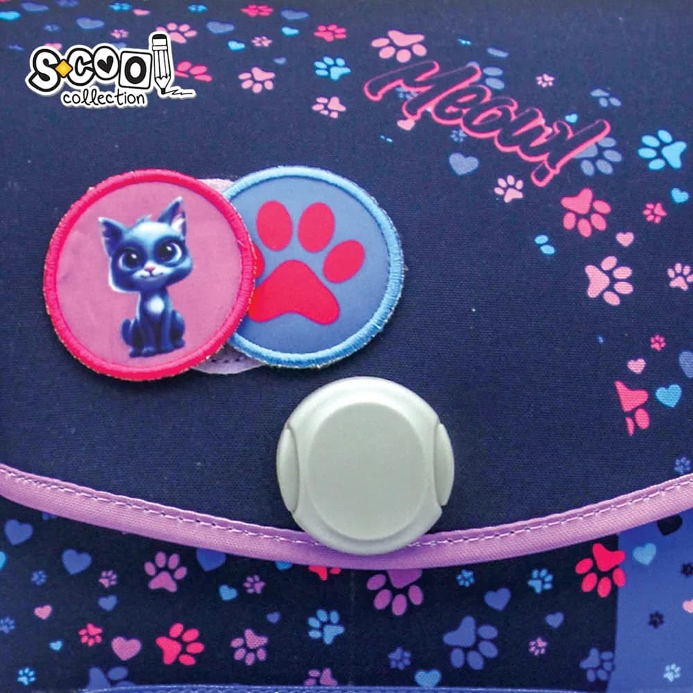 Ghiozdan anatomic Premium, 42x30x22 cm, MEOW - S-COOL — miniatură