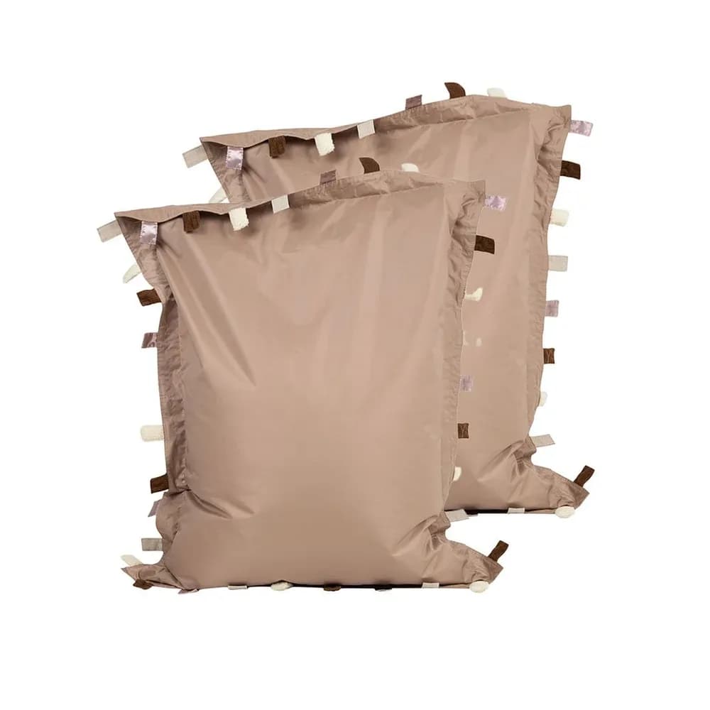 Perne de podea puf senzoriale cu etichete tactile (set de 2) – 100cm x 125cm