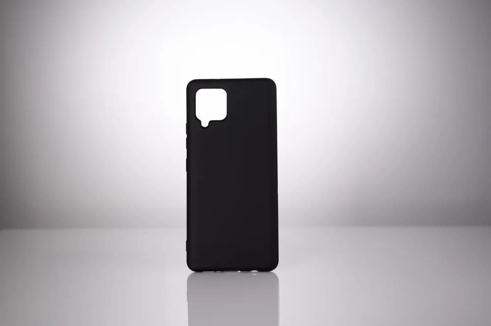 Husa Samsung Galaxy A42 Spacer, negru, grosime 1.5mm, material flexibil TPU "SPPC-SM-GX-A42-TPU" — miniatură