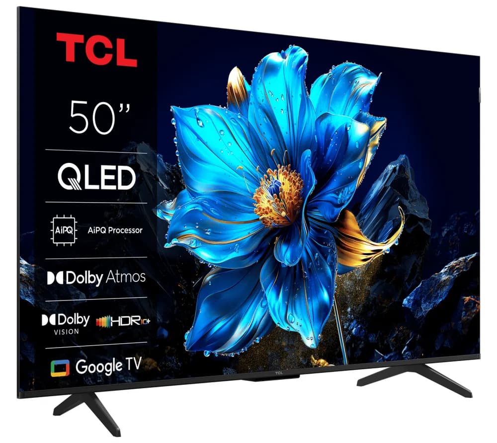 Televizor TCL QLED 50P71K, 126 cm, Smart Google TV, 4K — miniatură