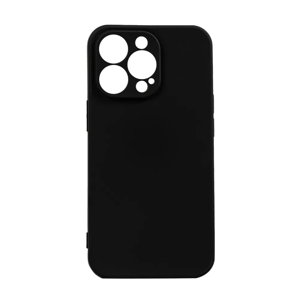 Husa Iphone 13 Pro Spacer, grosime 1.5mm, material flexibil TPU, negru "SPPC-AP-IP13P-TPU" — miniatură