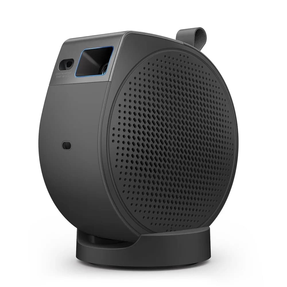 Videoproiector BenQ GV50P, DLP, Full HD, 500lm, HDMI, Wi-Fi, Bluetooth, 16:9, Boxe, Negru 9H.JSR77.50E "GV50P"