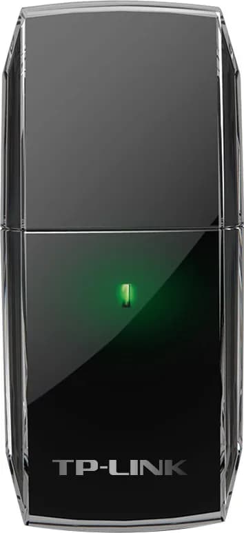 ADAPTOR RETEA TP-LINK AC600, extern wireless 2.4 GHz | 5 GHz, USB 2.0, port, 433 Mbps, antena interna x 1, "Archer T2U" — miniatură