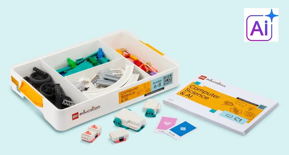 45522 LEGO® Education Computer Science & AI Kit 6-8, 4 elevi, 11 ani +