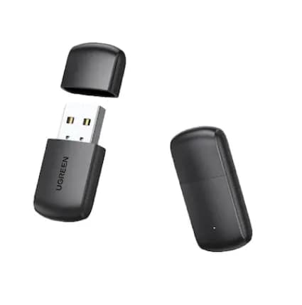 ADAPTOR RETEA Ugreen, "CM448"extern wireless 2.4 GHz | 5 GHz, USB 2.0, port, 600 Mbps, antena interna x 1, LED "20204" - 6957303822041 — miniatură