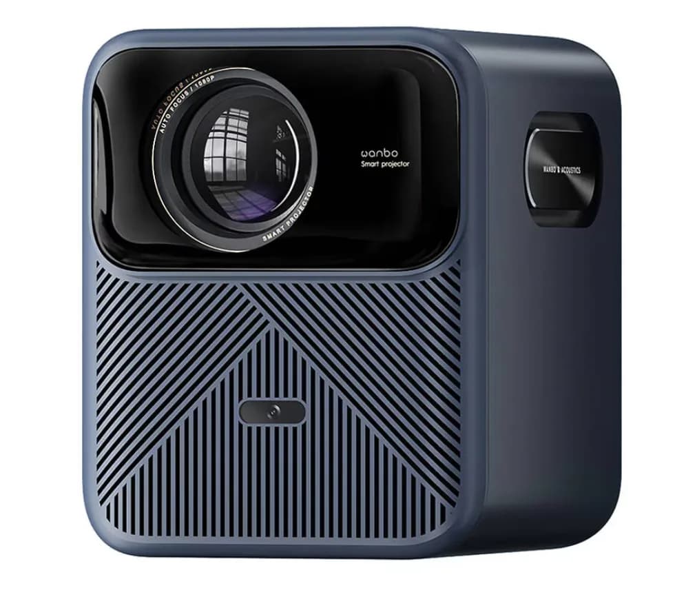 Wanbo Mozart 1 Pro New Albastru | Proiector | 1200 ANSI, 1080p, Google TV — miniatură