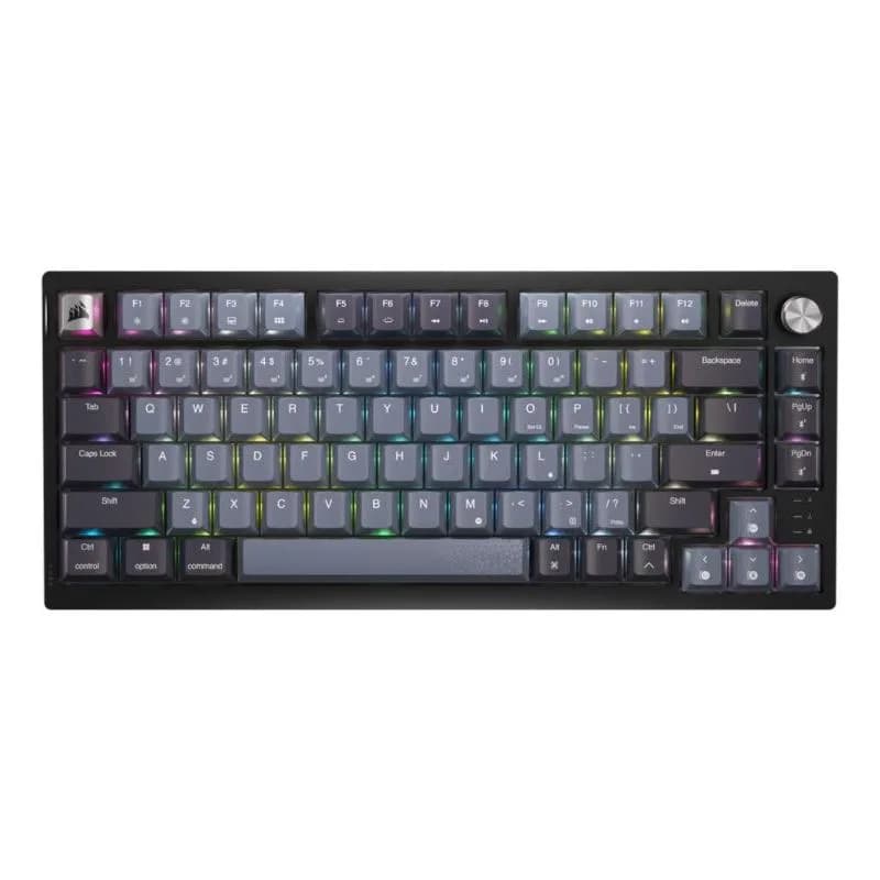 Tastatura Mecanica Gaming CORSAIR K65 PLUS WIRELESS 75% RGB, RGB, Wireless, Negru