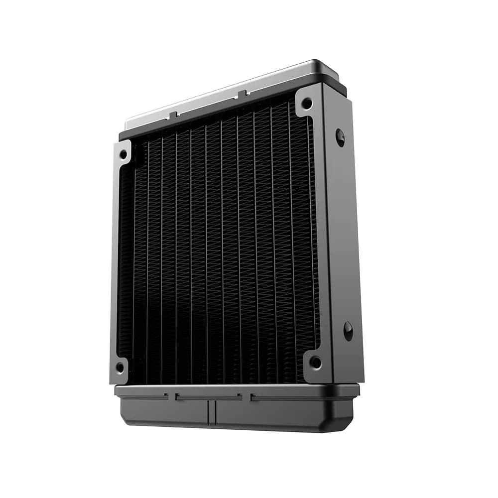COOLER PCCooler "DA120 ARGB BK", skt. Intel si AMD, racire cu lichid, 120mm, 400 - 1800 RPM, iluminare RGB adresabil, afisaj LCD, negru "DA120 ARGB BK-C" — miniatură