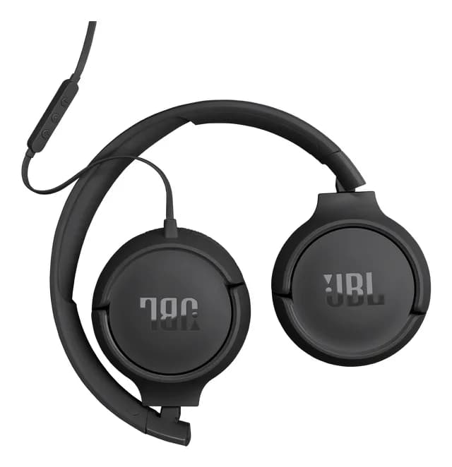 Casti cu Fir Tune 520C Pliabile USB-C Negru "JBLT520CBLK" — miniatură