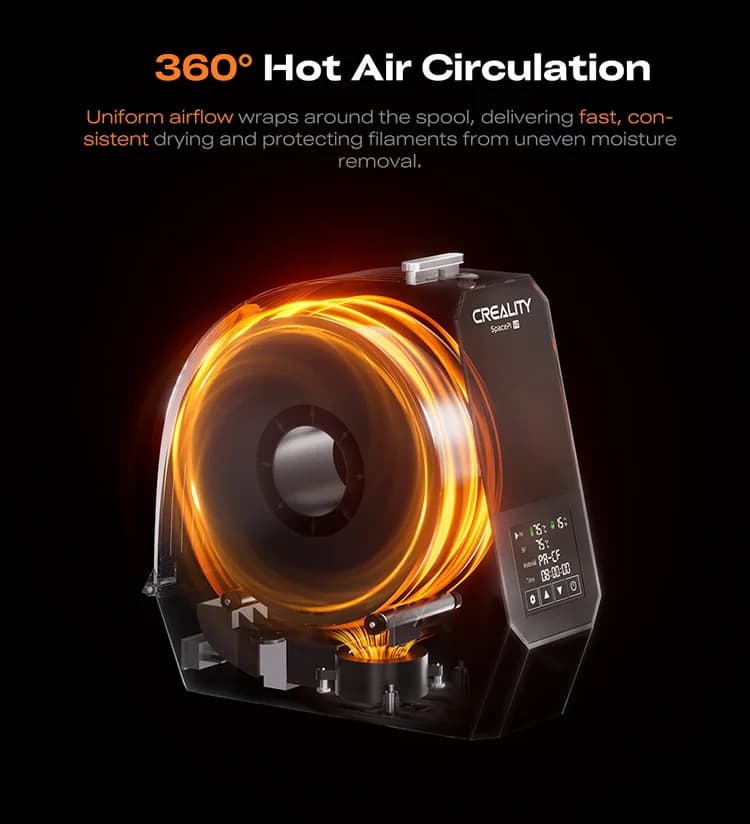 Uscător de filament Creality Space Pi V2 — miniatură