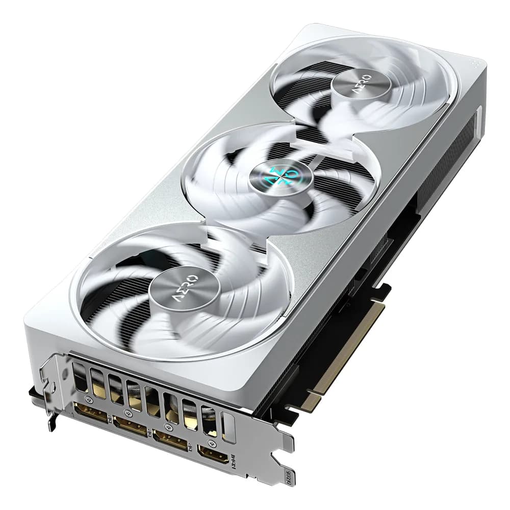 Placa video Gigabyte GeForce RTX 5080 Aero OC SFF 16G, 16384 MB GDDR7 "GV-N5080AERO OC-16GD" — miniatură