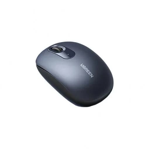MOUSE Ugreen, "MU105" PC sau NB, wireless 2.4GHz, optic, 3/1 butoane/scroll, 2400 dpi, include baterie, albastru "90550" - 6957303895502