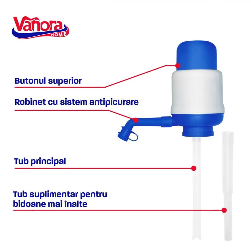 POMPA MANUALA APA 2.5-10 L, VANORA HOME — miniatură