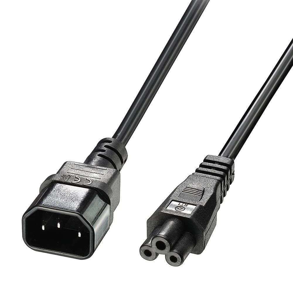 Cablu Lindy USB C 2 x 90°, lungime 1m, putere maxima 60W, latime de banda suportata 480Mbps, negru — miniatură