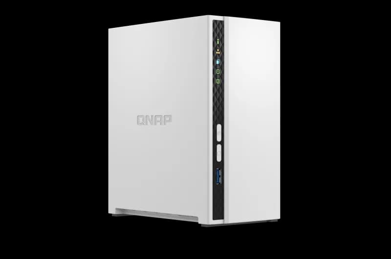 NAS QNAP 233 2-Bay, CPU ARM 2.0GHz Quad core, RAM 2GB, HDD 2.5"/3.5" SATA 6Gbps (neincluse), LAN: 1 GigaLan, USB3.2 Gen1: 1 USB2.0: 1, tower, adaptor alimentare