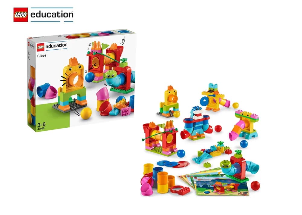 45026 LEGO®, Tubes set, 3-6 ani
