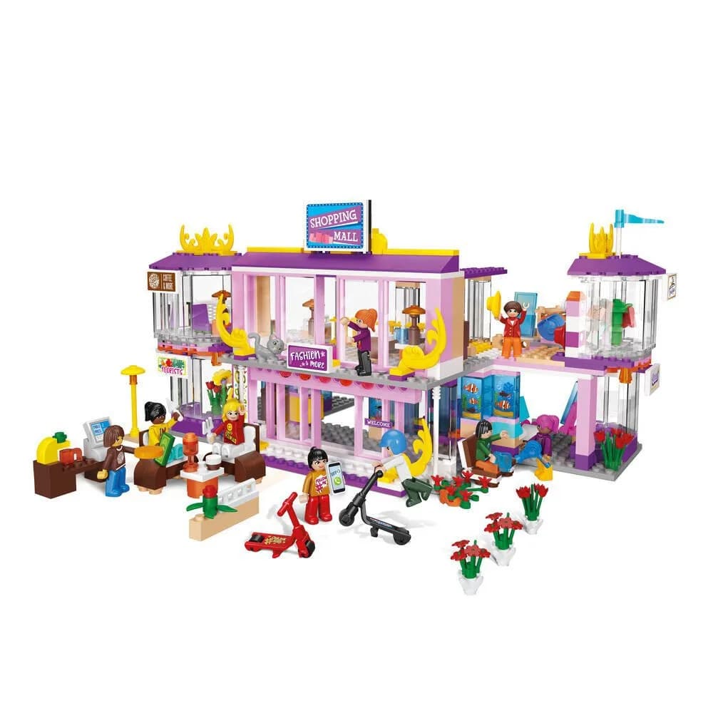 Blocki my girls, Centrul comercial, 713 piese — miniatură