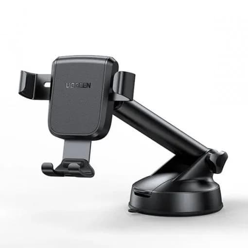 SUPORT AUTO Ugreen pt. SmartPhone, "LP200" fixare parbriz sau bord prin ventuza, negru "60990B" - 6957303893164