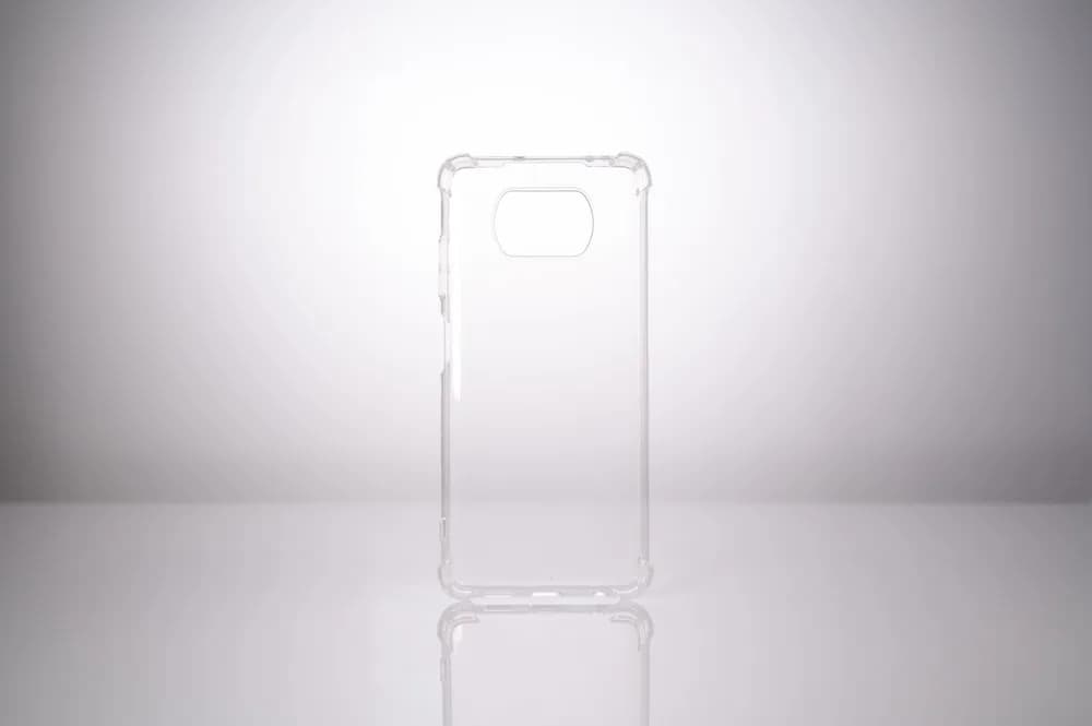 Husa Xiaomi Pocophone X3 Pro 5G Spacer, transparenta, grosime 1.5mm, protectie suplimentara antisoc la colturi, material flexibil TPU "SPPC-XI-PC-X3P5G-CLR" — miniatură