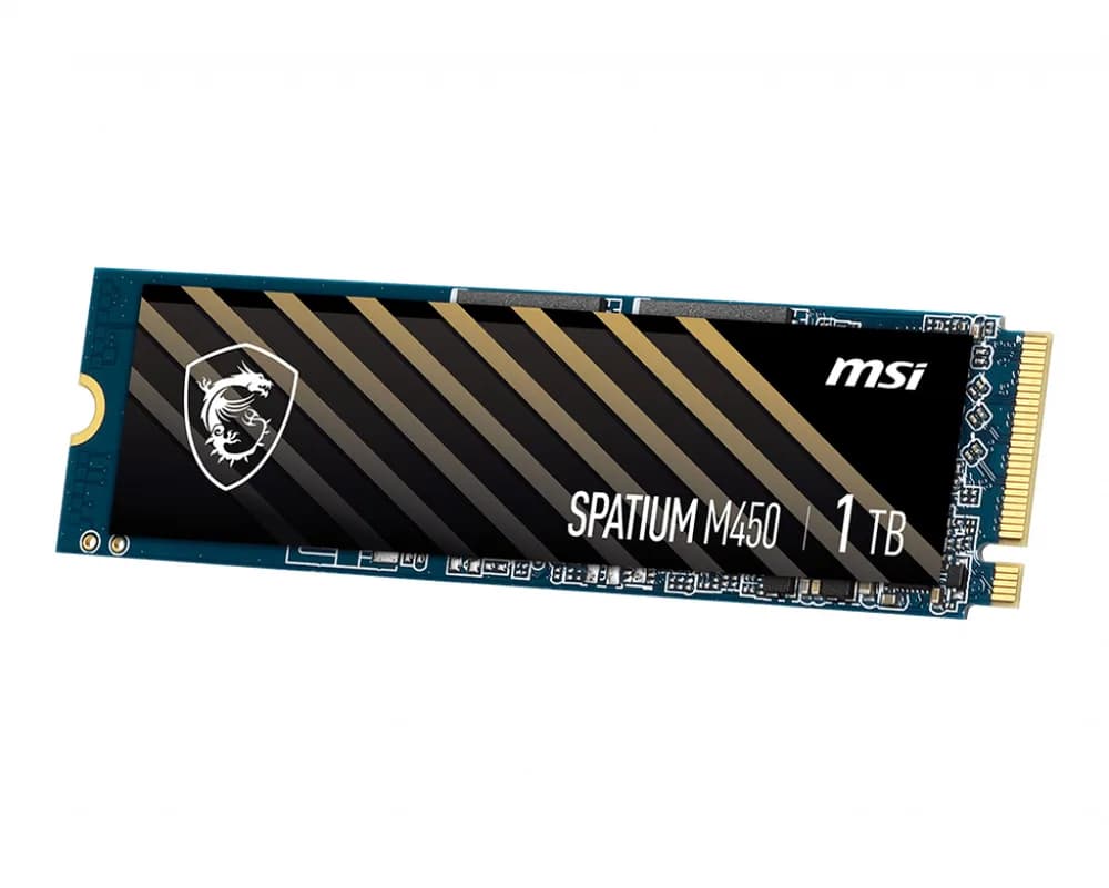 SSD MSI SPATIUM M450 PCIe 4.0 NVMe M.2 1TB V1 "SPATIUM M450 PCIe 4.0 NVMe M.2 1TB V1" — miniatură