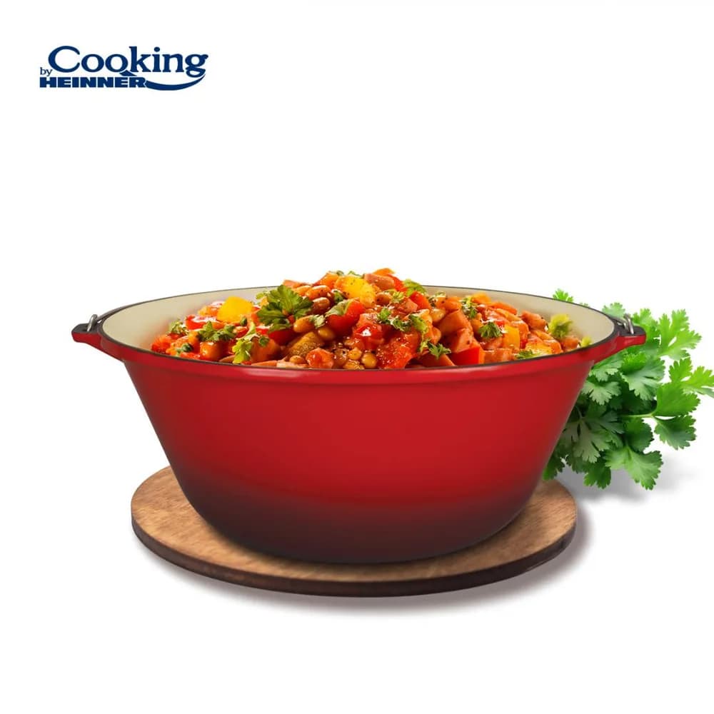 CEAUN DIN FONTA EMAILATA, 54X23 CM, 30 L, COOKING BY HEINNER — miniatură