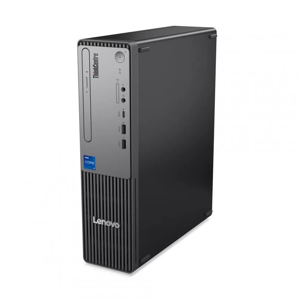 Desktop Education Lenovo ThinkCentre Neo 50s Gen 5 cu procesor Intel Core i3-14100 pana la 4.7 GHz, 16 GB DDR5, 512GB SSD, Intel UHD Graphics 730, Windows 11 Pro Edu, Black — miniatură